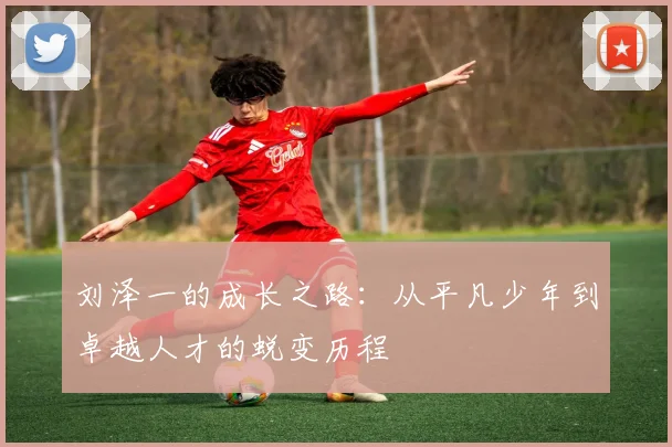 刘泽一的成长之路：从平凡少年到卓越人才的蜕变历程