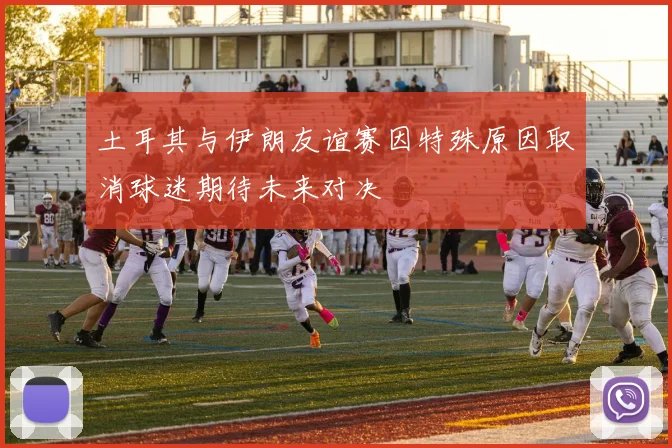 土耳其与伊朗友谊赛因特殊原因取消球迷期待未来对决